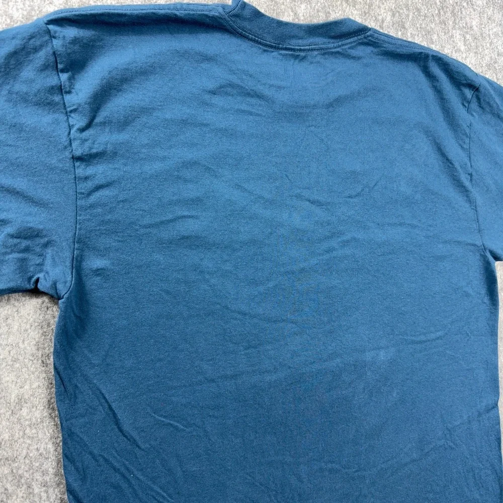 BoxLunch Demon Slayer Inosuke Mens Graphic T-Shirt L  Beast Breathing  Teal Blue